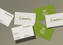 FarmBlick Brand Design Visitenkarten
